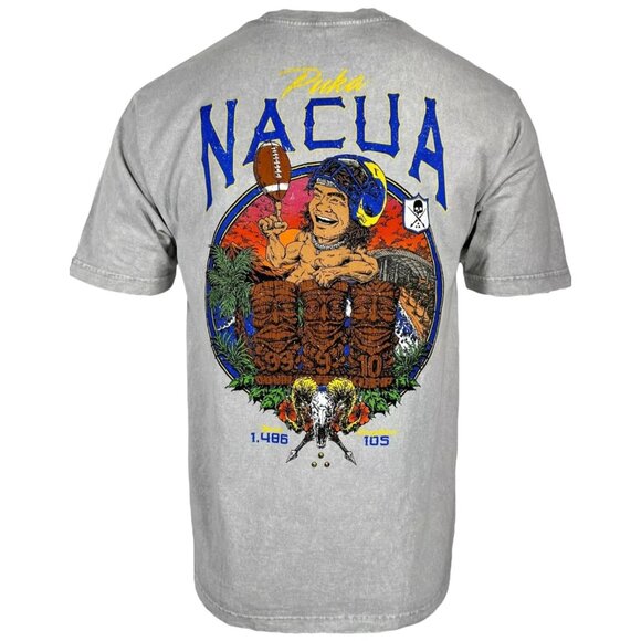 Sullen Men's T-shirt Oversize Wide Fit Puka NACUA Heavyweight Premium Quality - Picture 1 of 8
